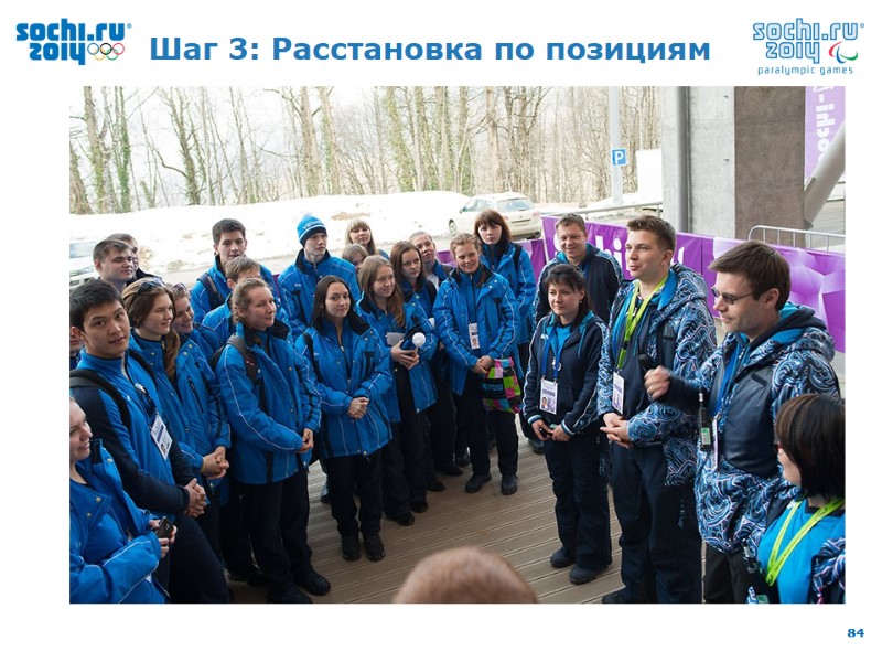 Шаг 3: Расстановка по позициям